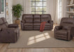Franklin Furniture - 625 Holden Rocking/Reclining Loveseat in Osbourne Walnut - 62523-WALNUT - GreatFurnitureDeal