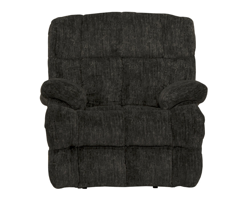 Catnapper - Cirrus Power Lay Flat Chaise Recliner in Charcoal - 62630-7-CHARCOAL