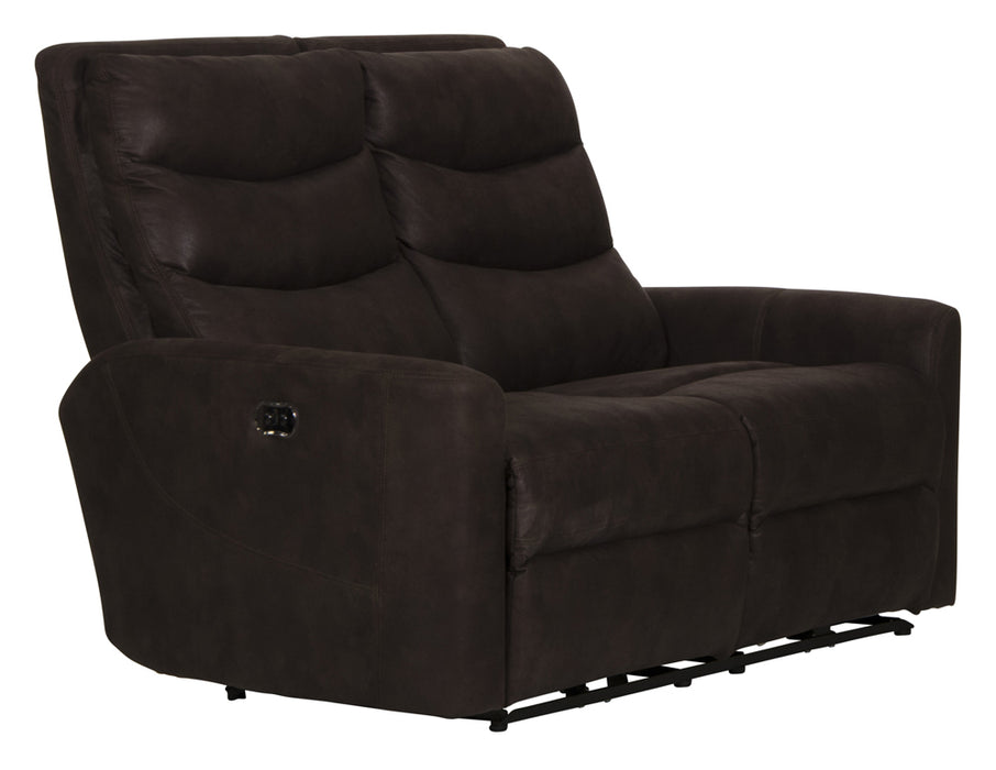 Catnapper - Gill 3 Piece Reclining Living Room Set in Chocolate - 2641-642-640-CHOCOLATE