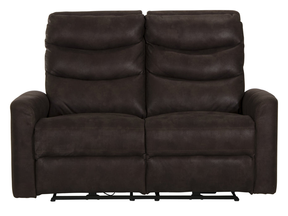 Catnapper - Gill Power Reclining Loveseat in Chocolate - 62642-CHOCOLATE - GreatFurnitureDeal