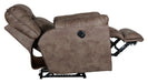Catnapper - Hollins Power Wall Hugger Recliner in Coffee - 62650-4-COFFEE - GreatFurnitureDeal