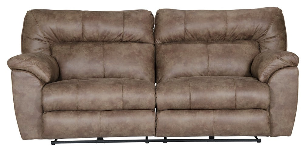 Catnapper - Hollins Power Reclining Sofa in Coffee - 62651-COFFEE - GreatFurnitureDeal