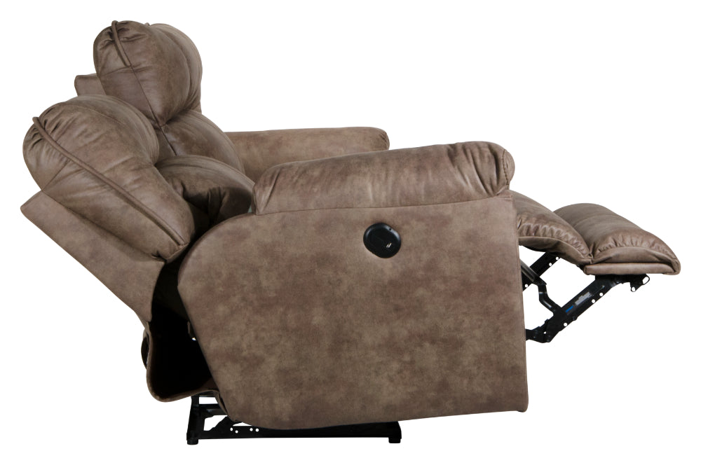 Catnapper - Hollins 2 Piece Power Reclining Sofa Set in Coffee - 62651-652-COFFEE - GreatFurnitureDeal