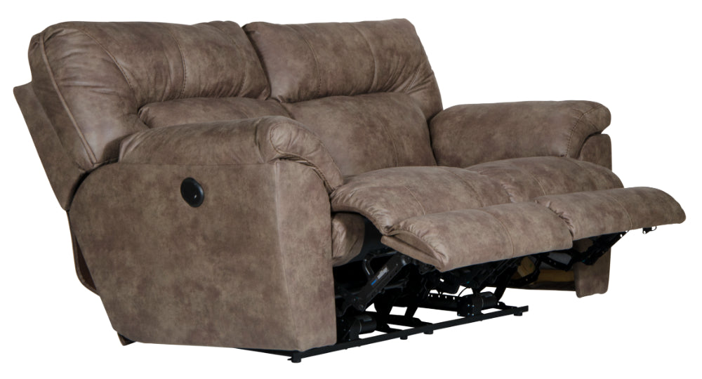 Catnapper - Hollins 3 Piece Power Reclining Living Room Set in Coffee - 62651-652-650-COFFEE