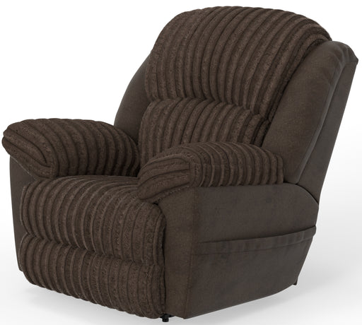 Catnapper - Shaggy Power Zero Gravity Recliner in Chocolate - 62720-7-CHOCOLATE - GreatFurnitureDeal