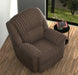 Catnapper - Shaggy Rocker Recliner in Chocolate - 2720-2-CHOCOLATE - GreatFurnitureDeal