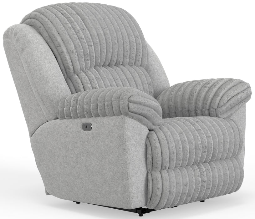 Catnapper - Shaggy Rocker Recliner in Moonstruck - 2720-2-MOON - GreatFurnitureDeal