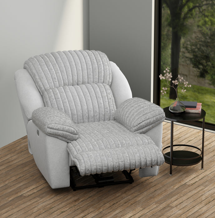 Catnapper - Shaggy Rocker Recliner in Moonstruck - 2720-2-MOON - GreatFurnitureDeal