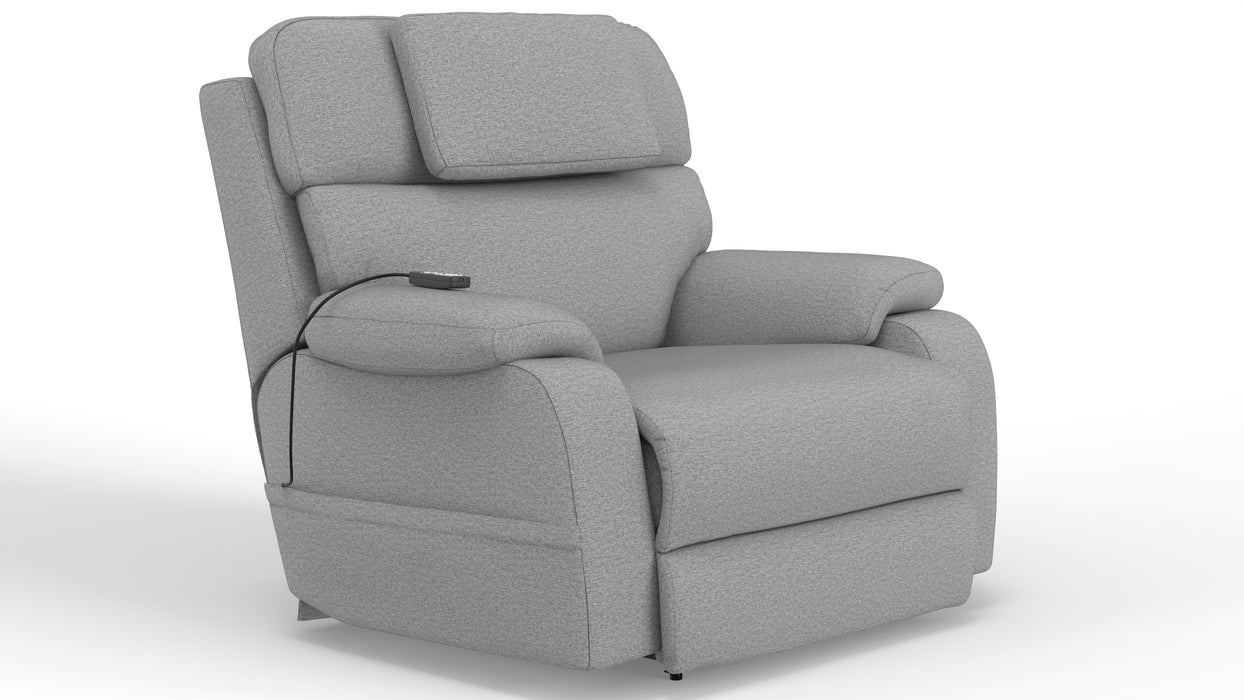 Catnapper - Dreamtime XL Power Headrest Power Lay Flat Recliner w/CR3 Heat/Massage/Zero Gravity in Haze - 629207-HAZE - GreatFurnitureDeal