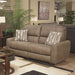 Catnapper - Dorian 2 Piece Reclining Sofa Set in Pebble/Eclipse - 3071-72-PEBBLE - GreatFurnitureDeal