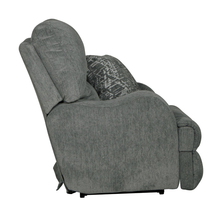 Catnapper - Zane Power Wall Hugger Recliner in Shark - 63090-4-SHARK - GreatFurnitureDeal