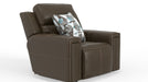 Catnapper - Arezzo Power Headrest Power Lay Flat Recliner w/Zero Gravity in Chocolate - 631507-CHOCOLATE - GreatFurnitureDeal