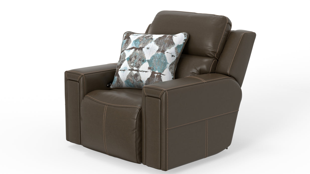 Catnapper - Arezzo 3 Piece Power Reclining Living Room Set in Chocolate - 63151-63152-631507-CHOCOLATE