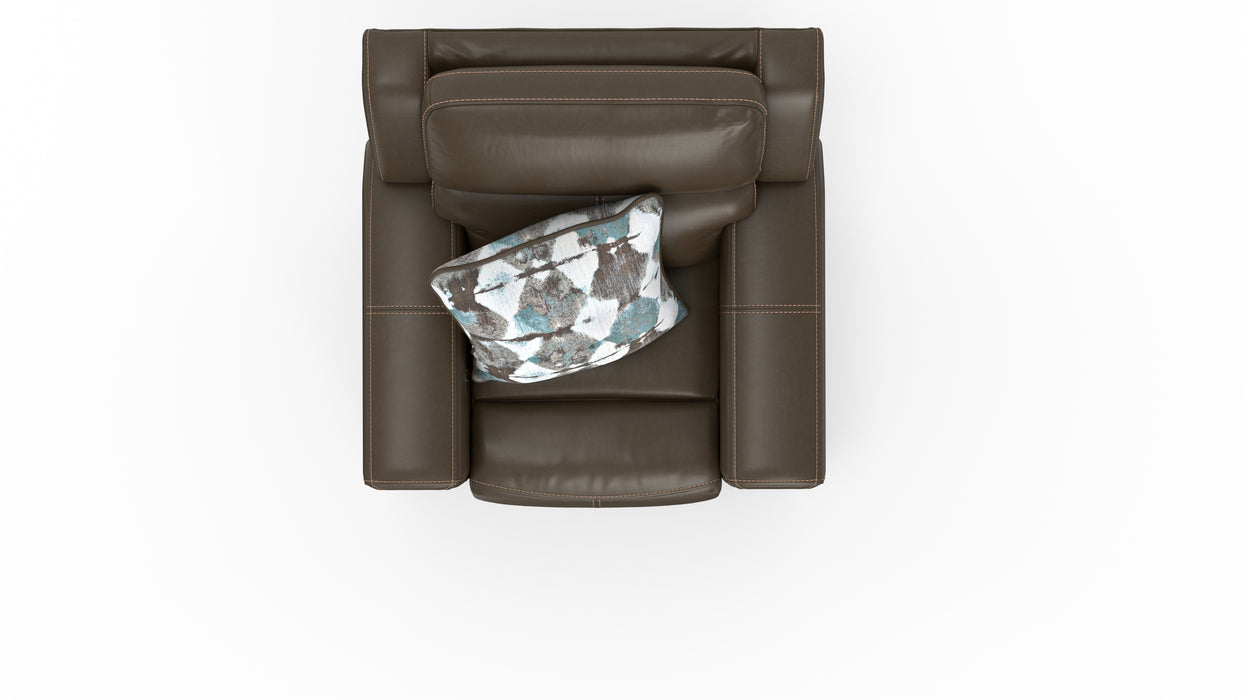 Catnapper - Arezzo Power Headrest Power Lay Flat Recliner w/Zero Gravity in Chocolate - 631507-CHOCOLATE - GreatFurnitureDeal