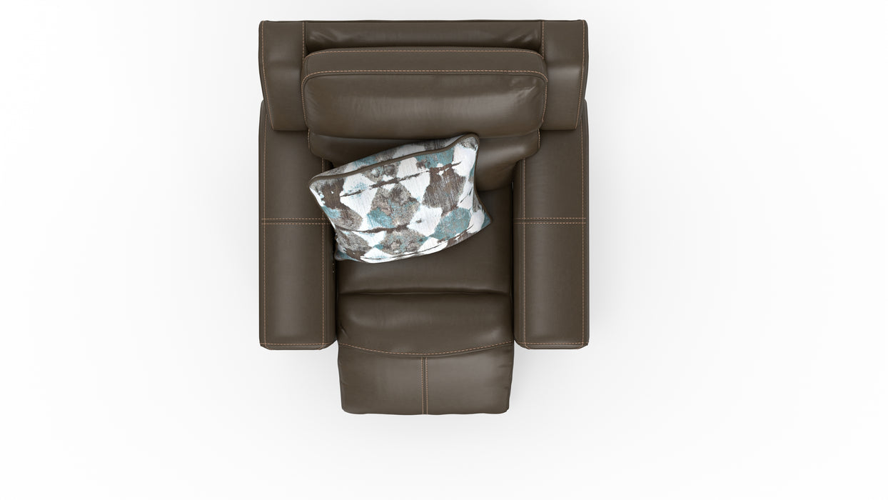 Catnapper - Arezzo Power Headrest Power Lay Flat Recliner w/Zero Gravity in Chocolate - 631507-CHOCOLATE - GreatFurnitureDeal