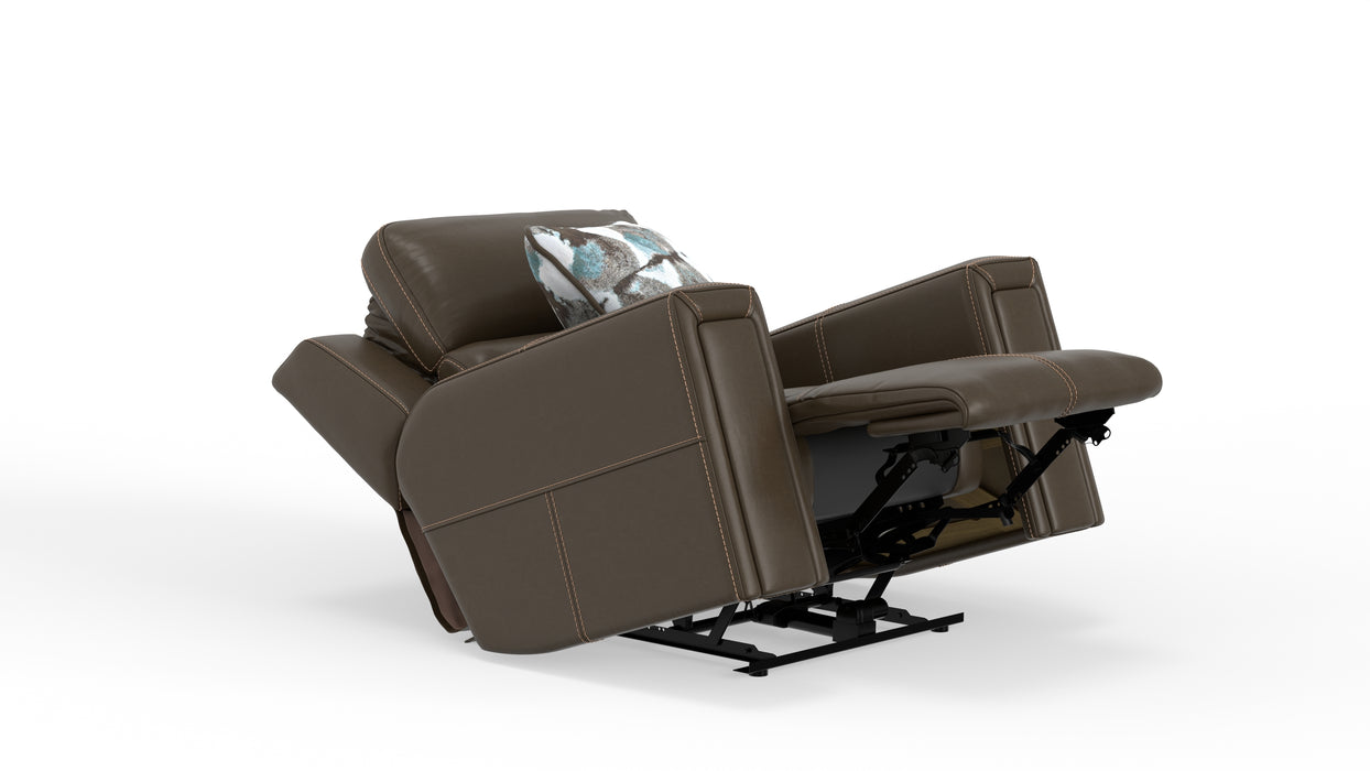 Catnapper - Arezzo Power Headrest Power Lay Flat Recliner w/Zero Gravity in Chocolate - 631507-CHOCOLATE - GreatFurnitureDeal