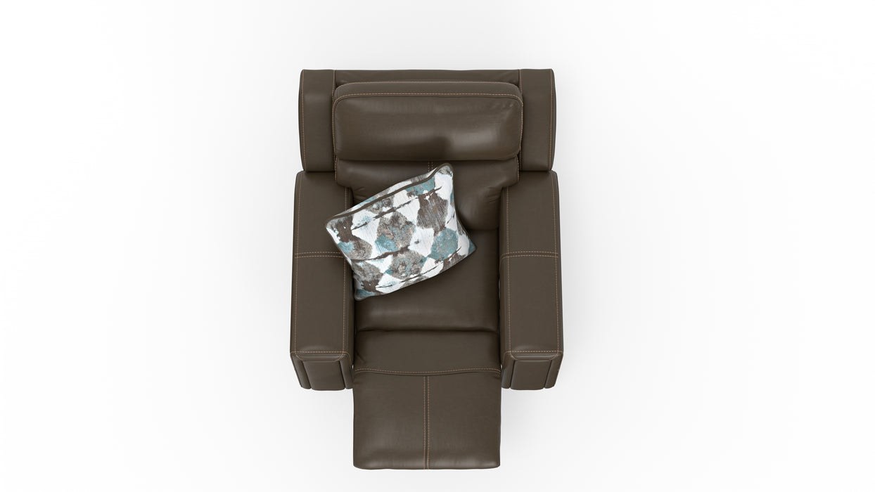 Catnapper - Arezzo Power Headrest Power Lay Flat Recliner w/Zero Gravity in Chocolate - 631507-CHOCOLATE - GreatFurnitureDeal