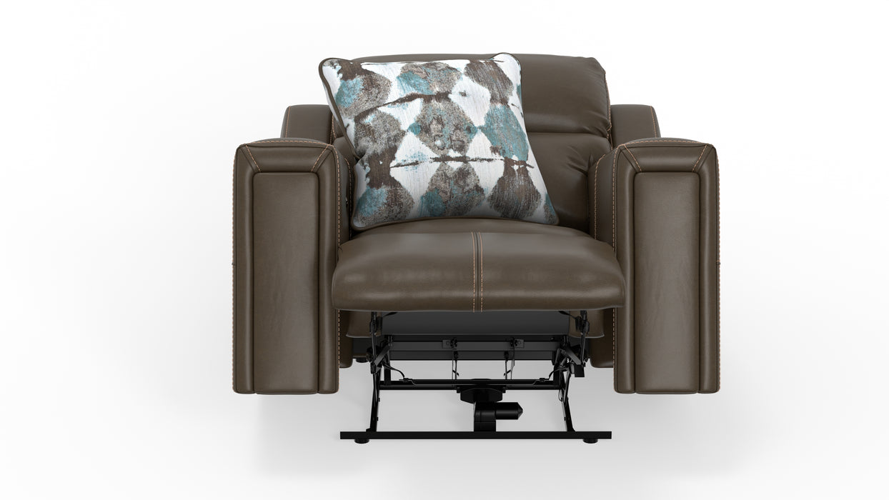 Catnapper - Arezzo 3 Piece Power Reclining Living Room Set in Chocolate - 63151-63152-631507-CHOCOLATE