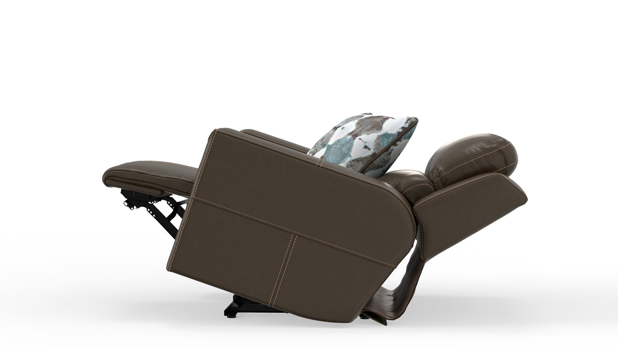 Catnapper - Arezzo Power Headrest Power Lay Flat Recliner w/Zero Gravity in Chocolate - 631507-CHOCOLATE - GreatFurnitureDeal