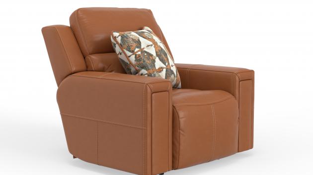 Catnapper - Arezzo Power Headrest Power Lay Flat Recliner w/Zero Gravity in Whiskey - 631507-WHISKEY - GreatFurnitureDeal