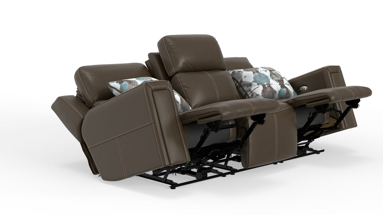 Catnapper - Arezzo 3 Piece Power Reclining Living Room Set in Chocolate - 63151-63152-631507-CHOCOLATE - GreatFurnitureDeal