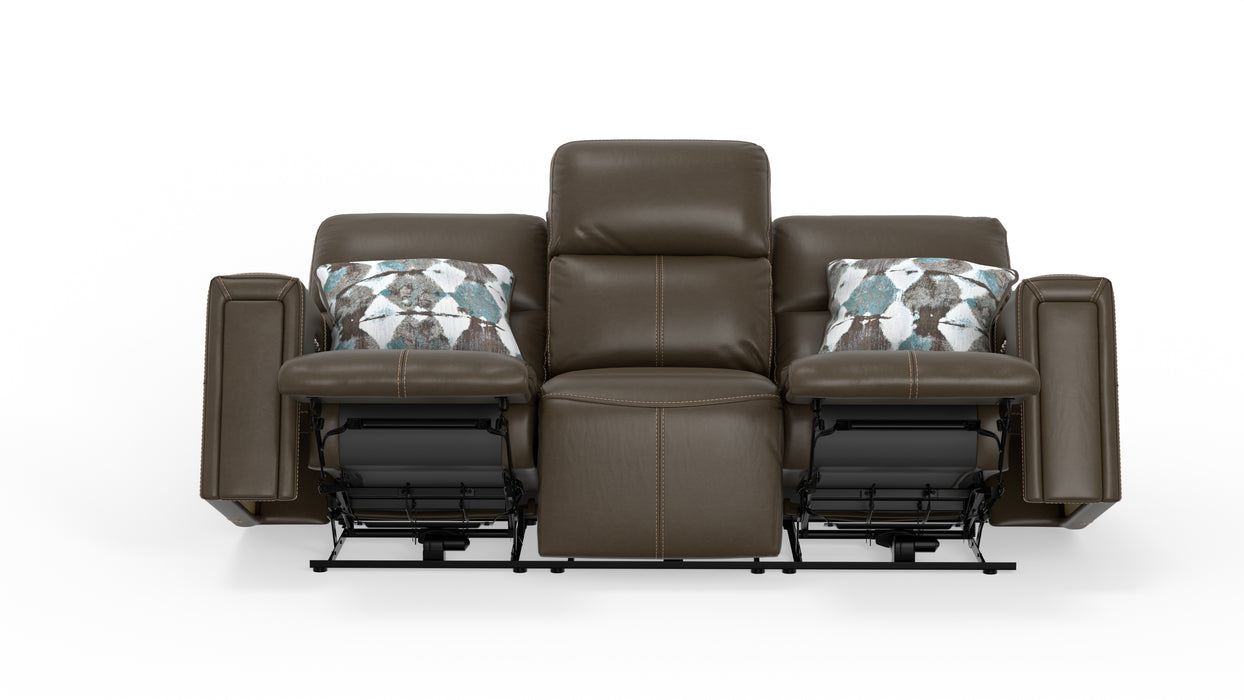 Catnapper - Arezzo 3 Piece Power Reclining Living Room Set in Chocolate - 63151-63152-631507-CHOCOLATE - GreatFurnitureDeal