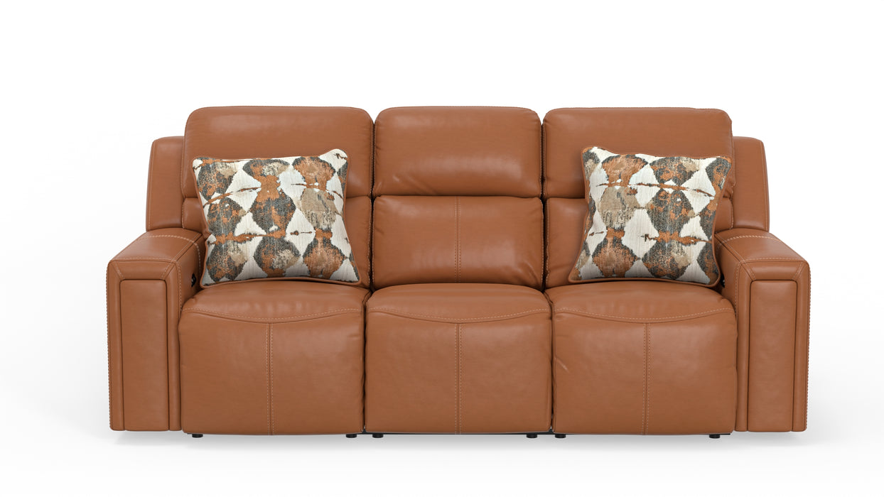 Catnapper - Arezzo 3 Piece Power Reclining Living Room Set in Whiskey - 63151-63152-631507-WHISKEY - GreatFurnitureDeal