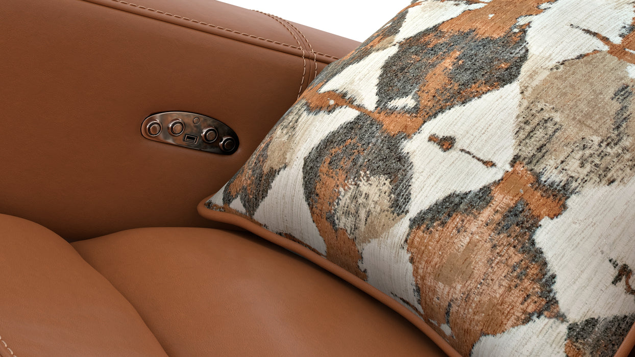 Catnapper - Arezzo Power Headrest Power Reclining Sofa w/Zero Gravity in Whiskey - 63151-WHISKEY - GreatFurnitureDeal