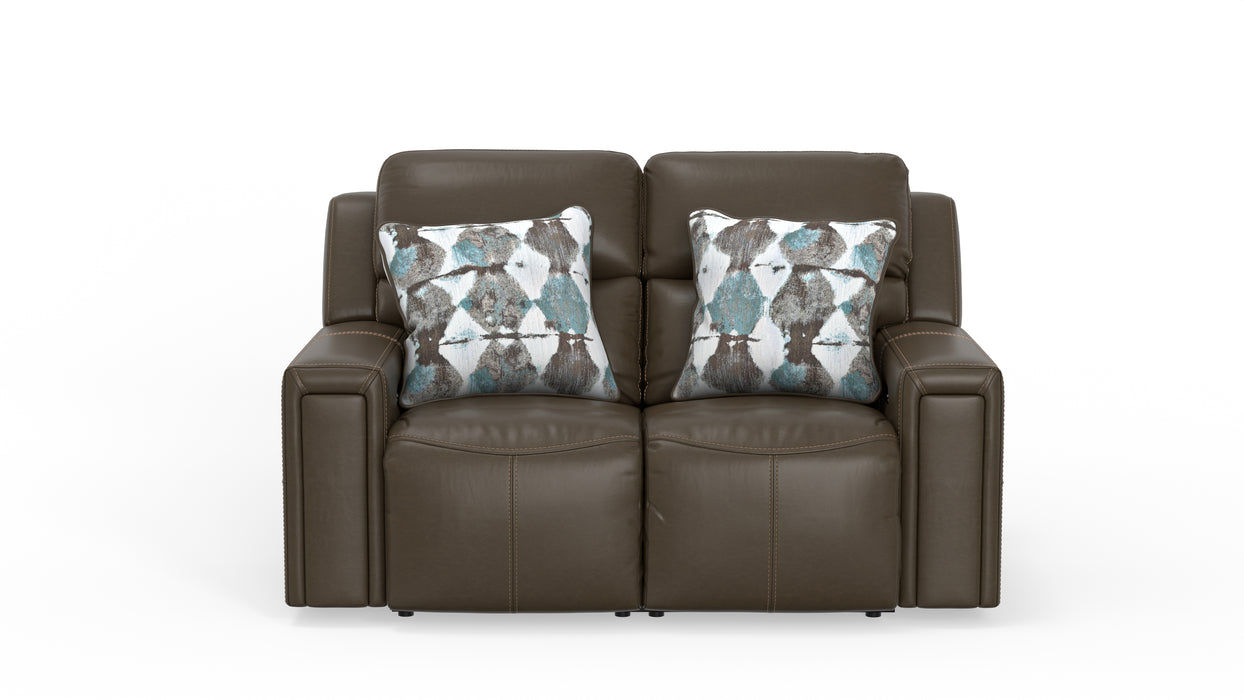 Catnapper - Arezzo 2 Piece Power Reclining Sofa Set in Chocolate - 63151-63152-CHOCOLATE