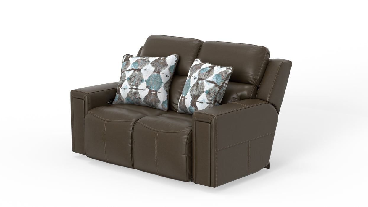 Catnapper - Arezzo 2 Piece Power Reclining Sofa Set in Chocolate - 63151-63152-CHOCOLATE