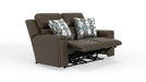 Catnapper - Arezzo Power Headrest Power Reclining Loveseat w/Zero Gravity in Chocolate - 63152-CHOCOLATE - GreatFurnitureDeal