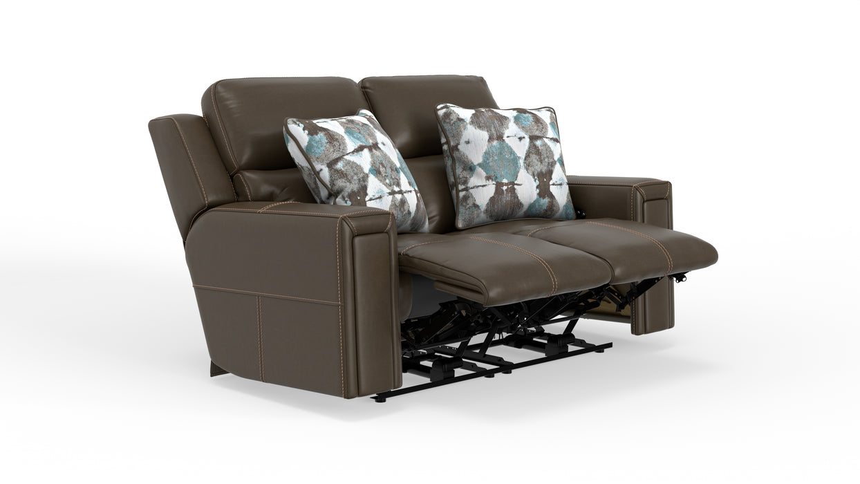Catnapper - Arezzo 2 Piece Power Reclining Sofa Set in Chocolate - 63151-63152-CHOCOLATE