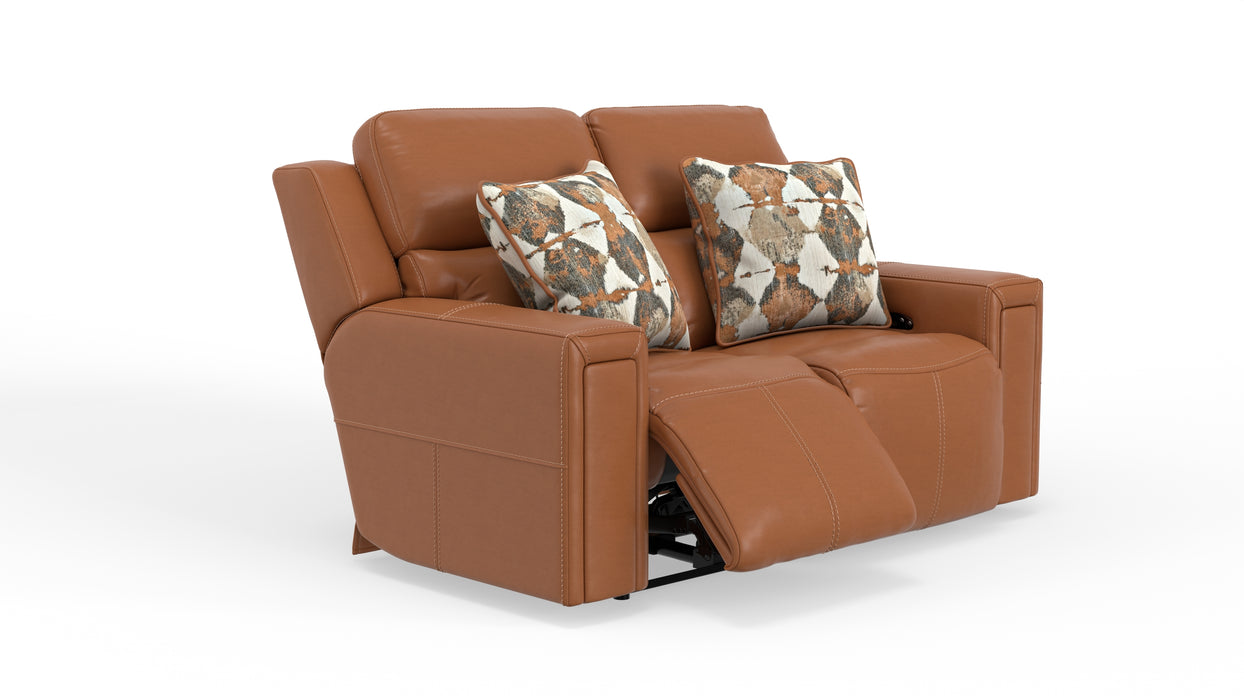 Catnapper - Arezzo 2 Piece Power Reclining Sofa Set in Whiskey - 63151-63152-WHISKEY