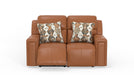 Catnapper - Arezzo Power Headrest Power Reclining Loveseat w/Zero Gravity in Whiskey - 63152-WHISKEY - GreatFurnitureDeal