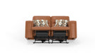 Catnapper - Arezzo 2 Piece Power Reclining Sofa Set in Whiskey - 63151-63152-WHISKEY - GreatFurnitureDeal
