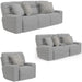 Catnapper - Lynx 3 Piece Power Reclining Living Room Set in Moonstruck - 63251-59-07-MOON - GreatFurnitureDeal