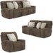Catnapper - Lynx 3 Piece Power Reclining Living Room Set in Mocha - 63251-59-07-MOCHA - GreatFurnitureDeal