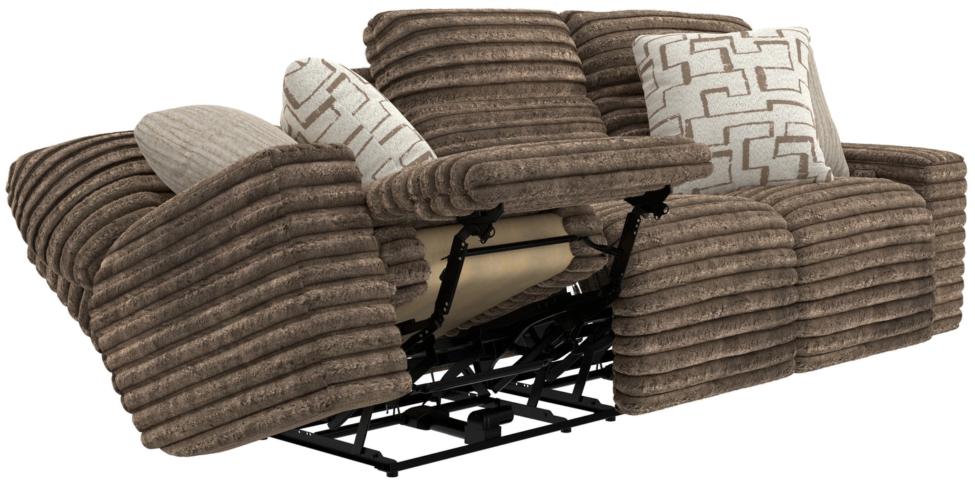 Catnapper - Lynx 2 Piece Power Reclining Sofa Set in Mocha - 63251-59-MOCHA - GreatFurnitureDeal