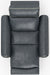 Catnapper - Nico Power Headrest Wall Hugger Recliner in Twilight/Silver - 63500-4-SILVER - GreatFurnitureDeal
