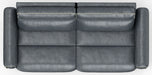 Catnapper - Nico Power Headrest Reclining Sofa in Twilight/Silver - 63501-SILVER - GreatFurnitureDeal