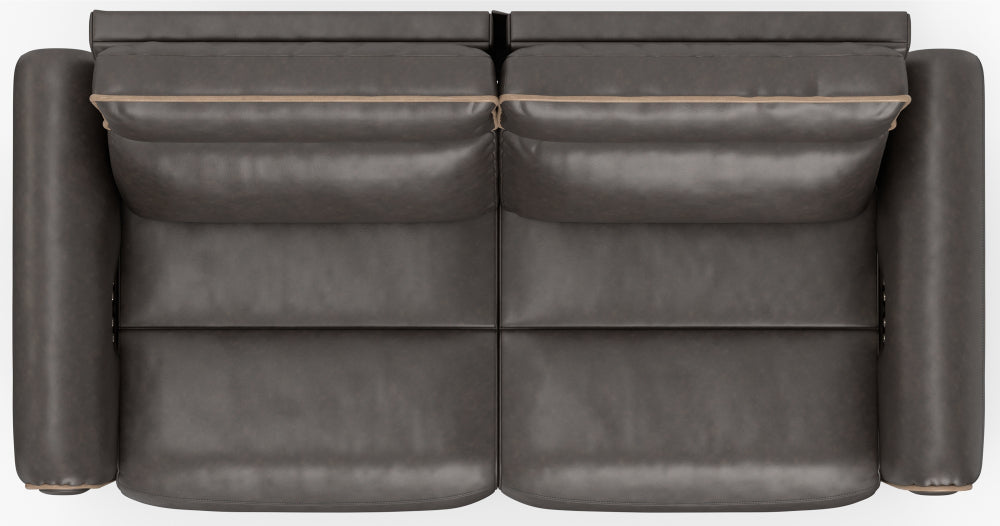 Catnapper - Nico 2 Piece Power Reclining Sofa Set in Walnut - 63501-02-WALNUT