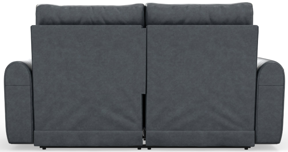 Catnapper - Nico 2 Piece Power Reclining Sofa Set in Twilight/Silver - 63501-02-SILVER