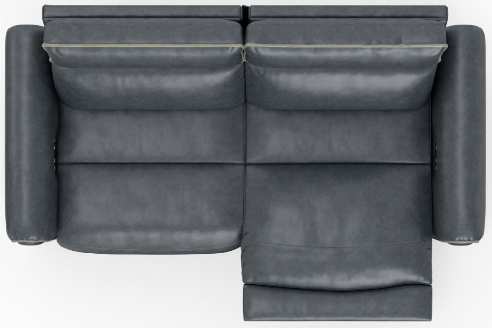 Catnapper - Nico 2 Piece Power Reclining Sofa Set in Twilight/Silver - 63501-02-SILVER