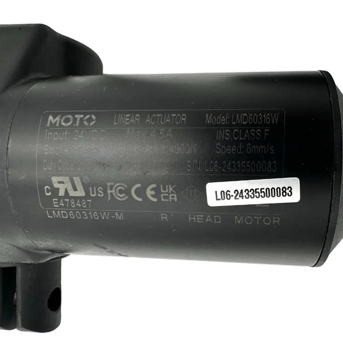 Moto Motion Power Head Motor Replacement Adjustable Base Motor - LMD60316W-M
