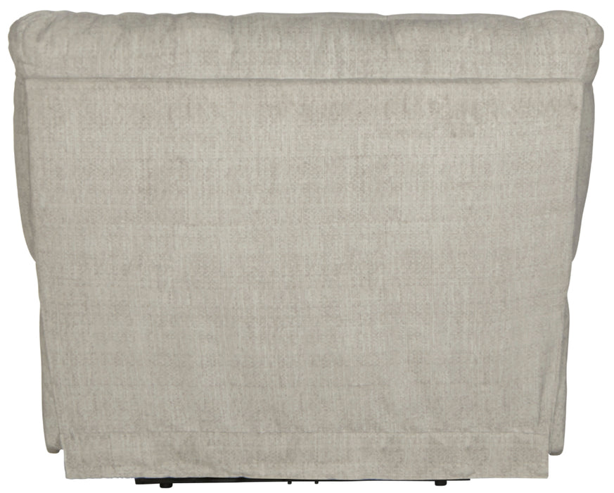 Catnapper - Ashland Power Lay Flat Recliner in Buff/Zebra - 63590-7-ZEBRA - GreatFurnitureDeal