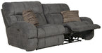 Catnapper - Ashland Lay Flat Reclining Sofa in Granite/Night - 3591-NIGHT - GreatFurnitureDeal
