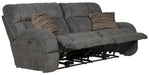 Catnapper - Ashland Lay Flat Reclining Sofa in Granite/Night - 3591-NIGHT - GreatFurnitureDeal