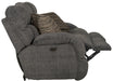 Catnapper - Ashland Lay Flat Reclining Sofa in Granite/Night - 3591-NIGHT - GreatFurnitureDeal