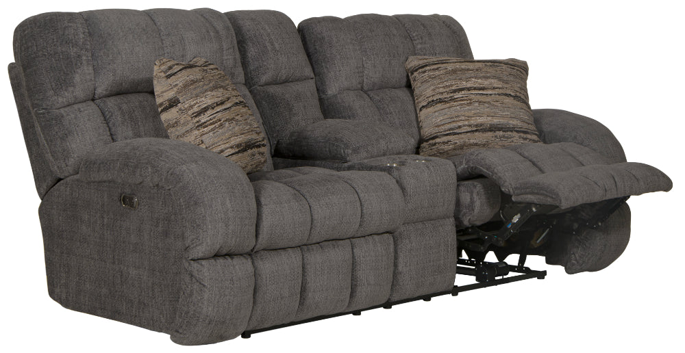 Catnapper - Ashland 3 Piece Power Reclining Living Room Set in Granite/Night - 63591-99-90-NIGHT