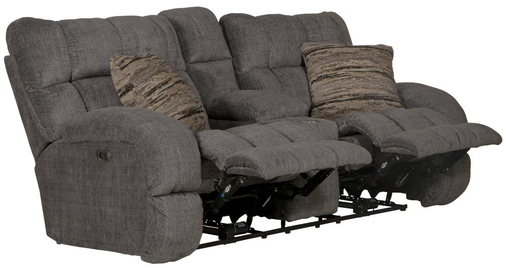Catnapper - Ashland 3 Piece Power Reclining Living Room Set in Granite/Night - 63591-99-90-NIGHT